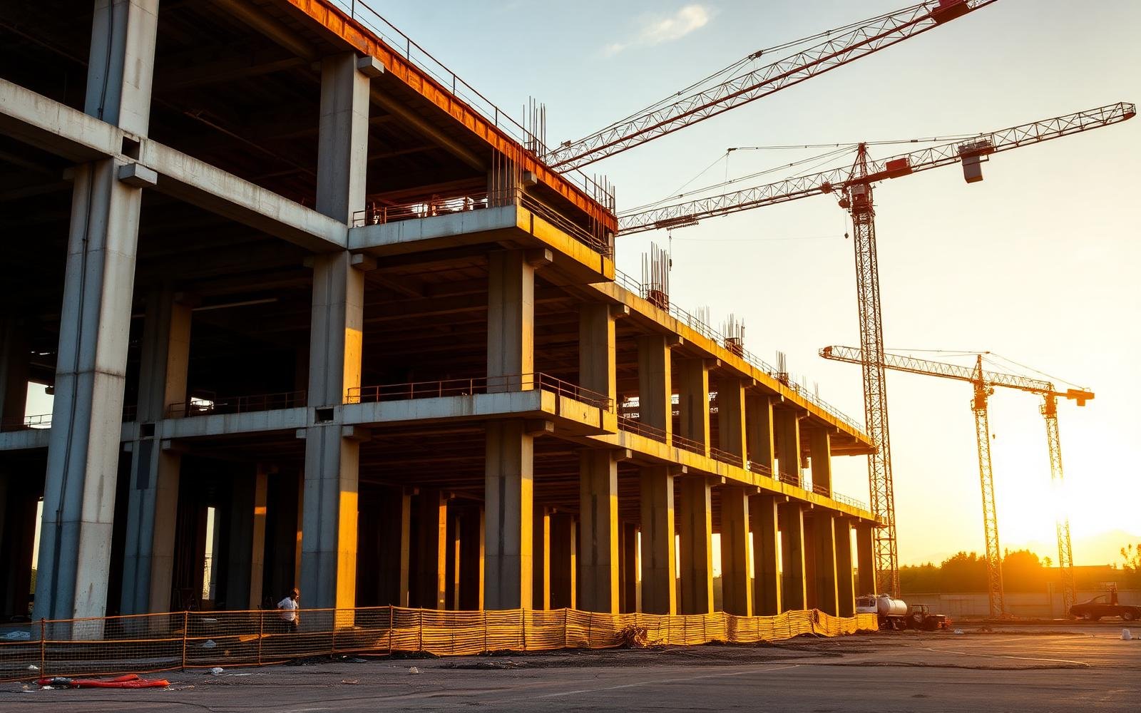 Nivida site supervision during civil construction