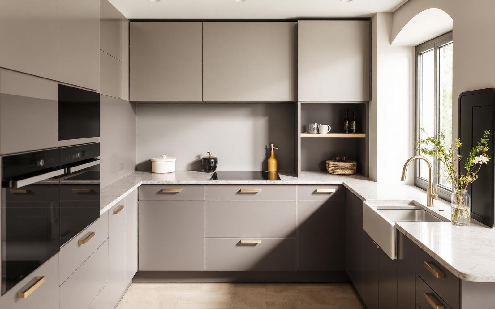 Modular kitchen detailing