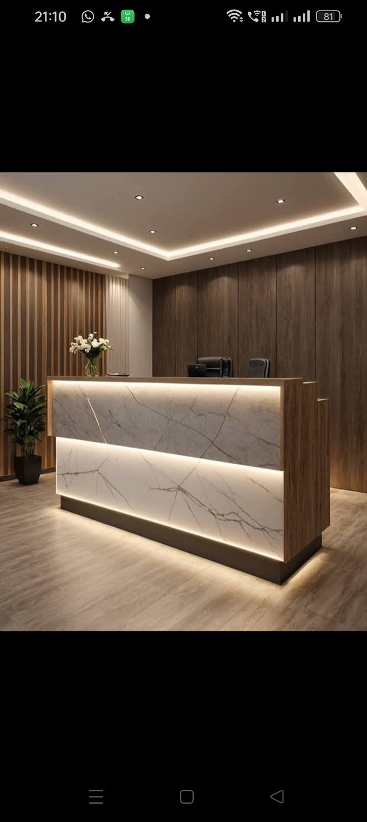 Reception Counter design 10