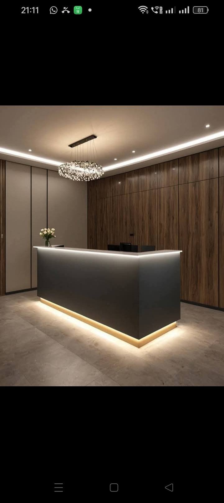 Reception Counter design 11
