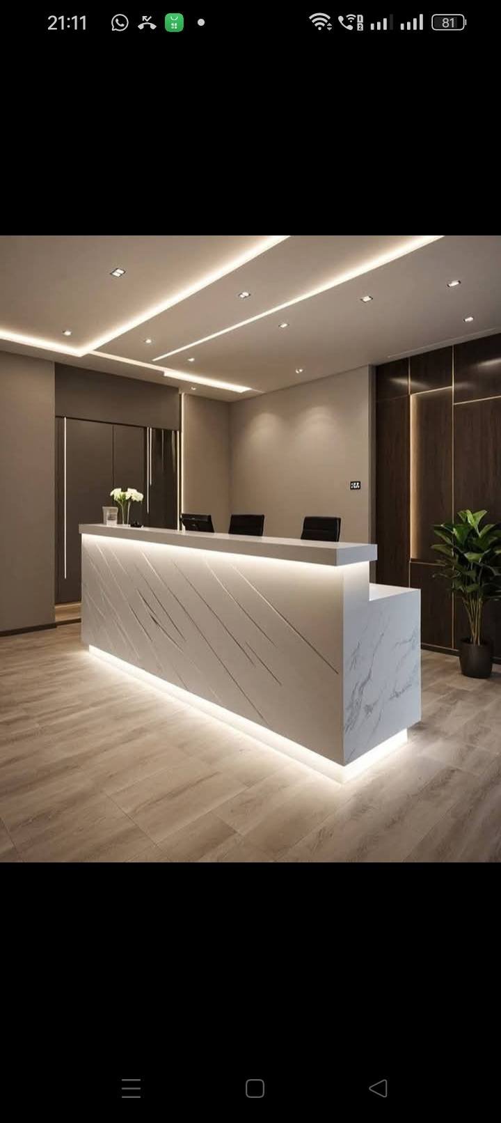 Reception Counter design 12