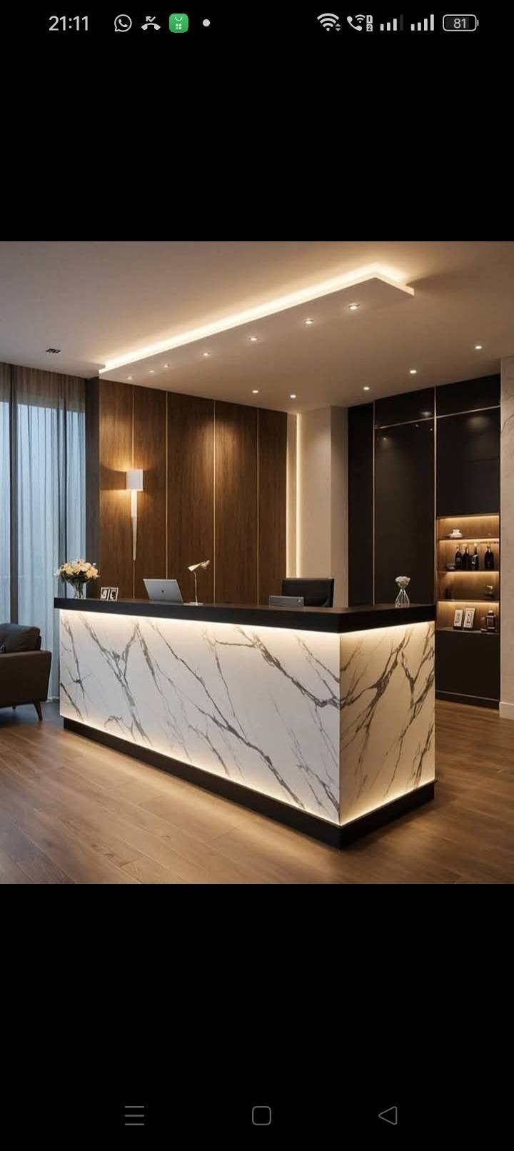 Reception Counter design 13
