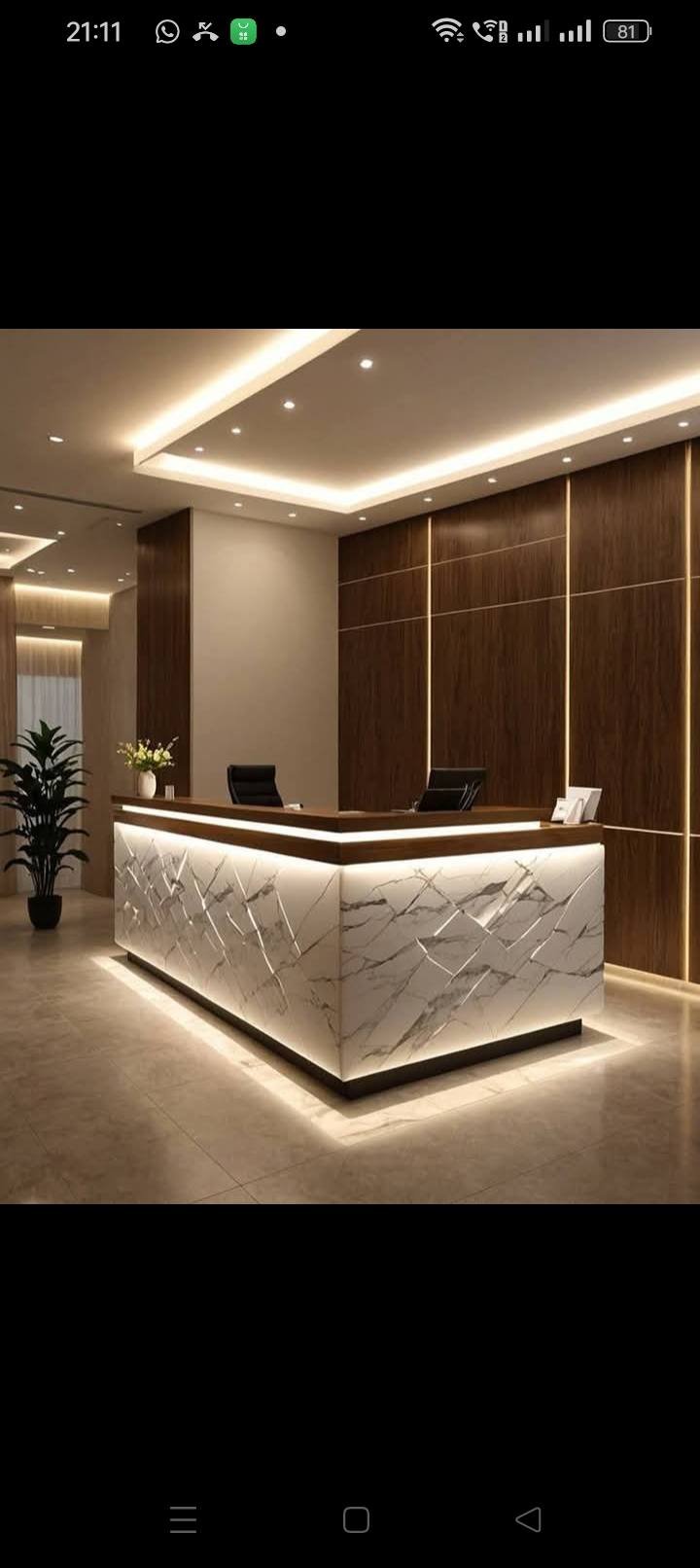 Reception Counter design 15