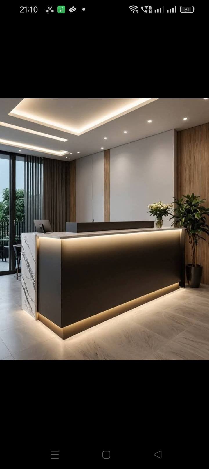 Reception Counter design 2