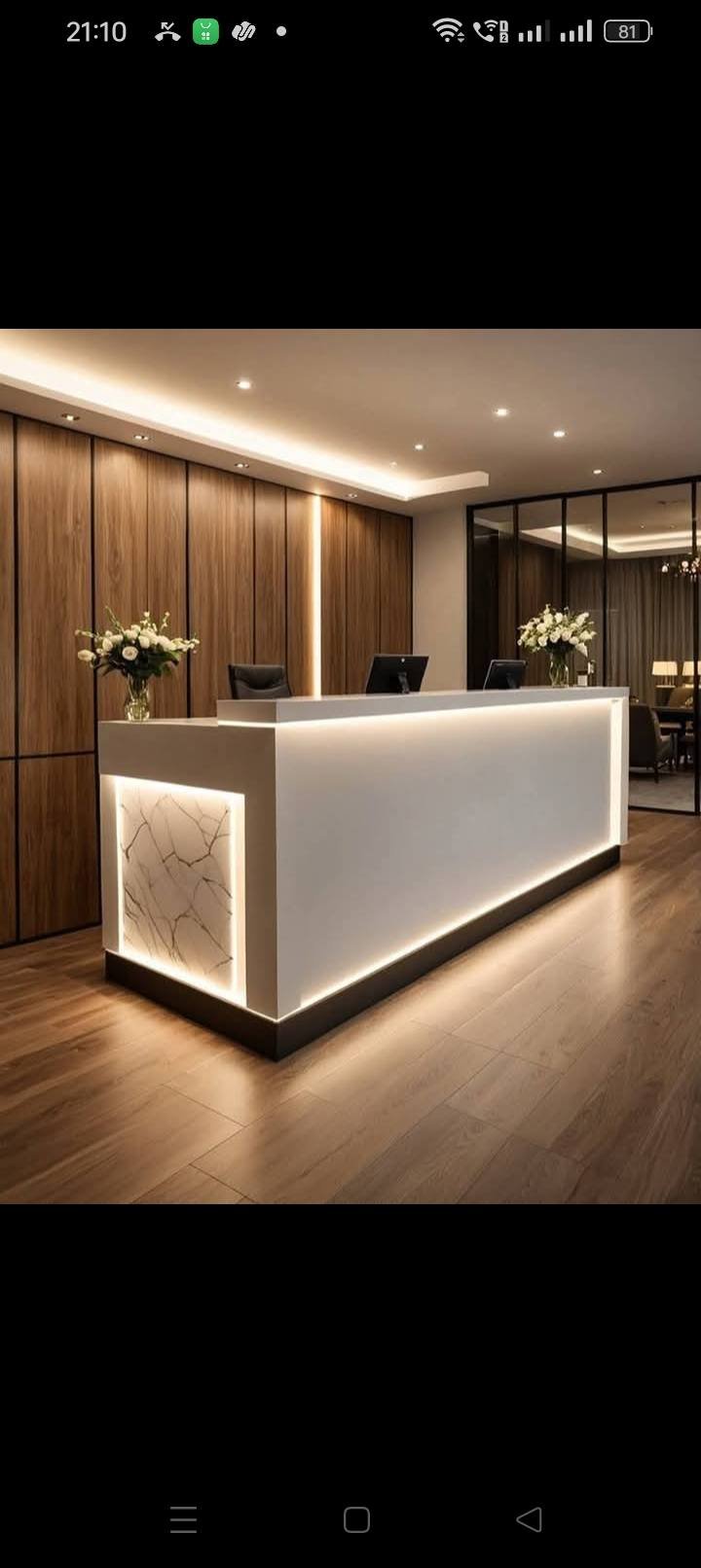 Reception Counter design 3