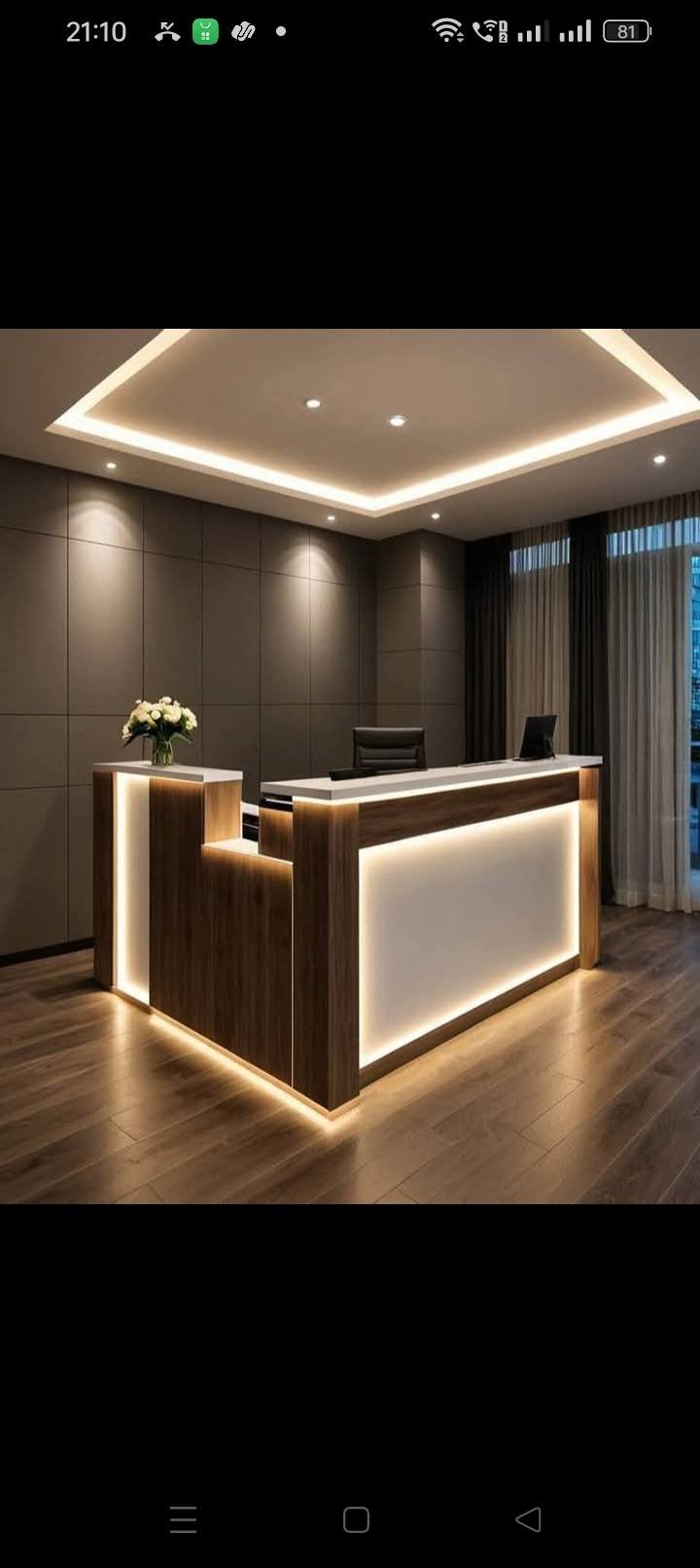 Reception Counter design 4