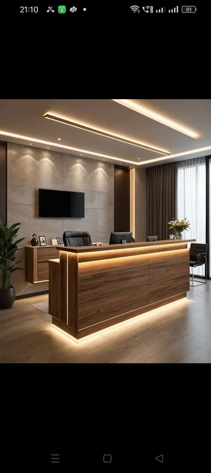Reception Counter design 5