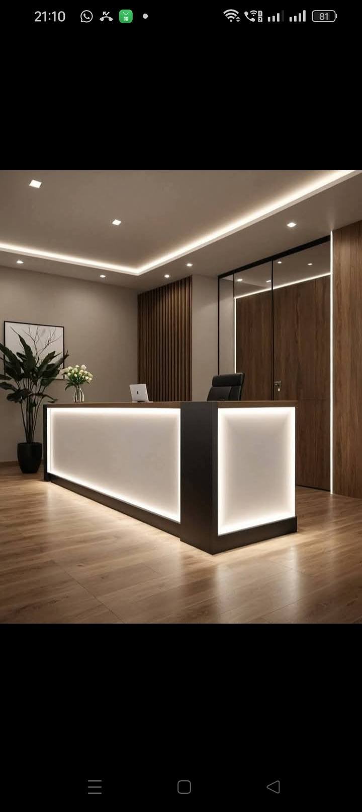 Reception Counter design 7