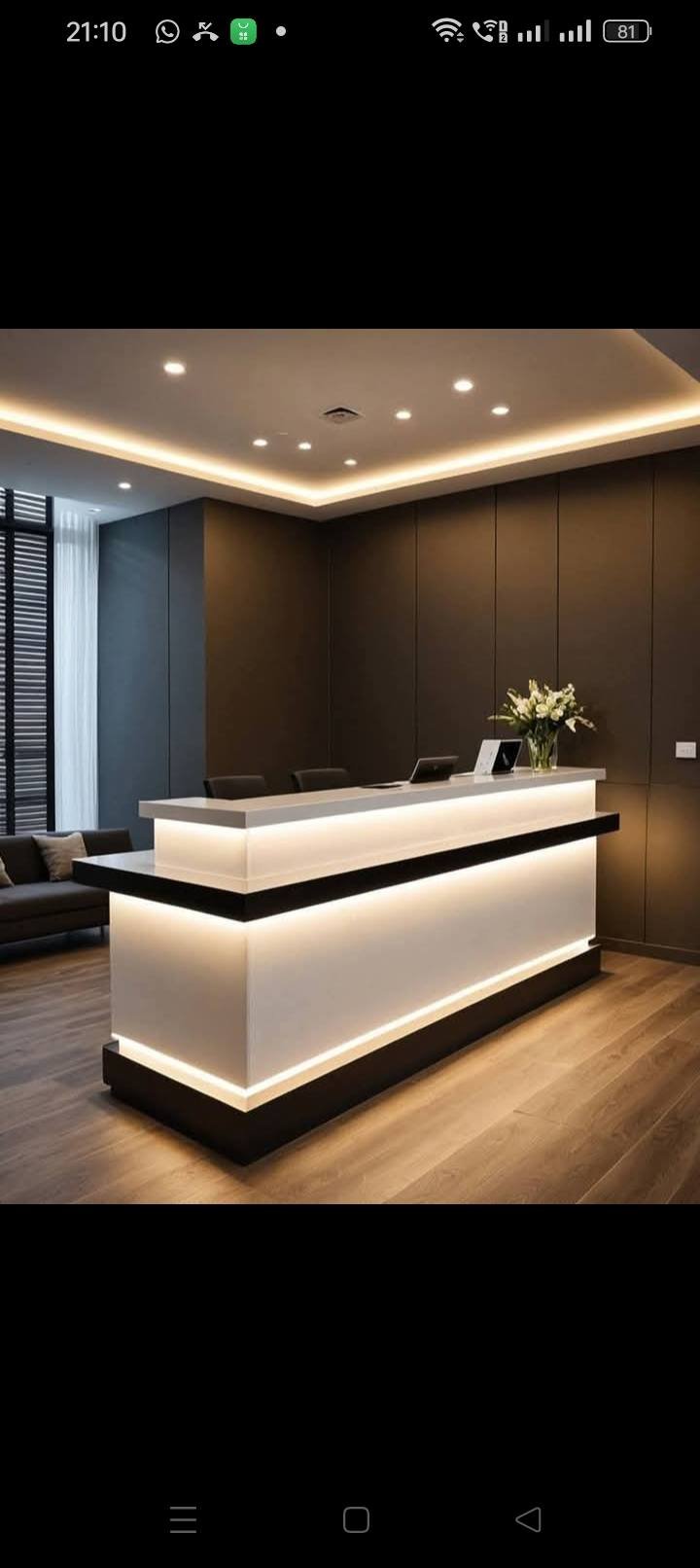 Reception Counter design 8