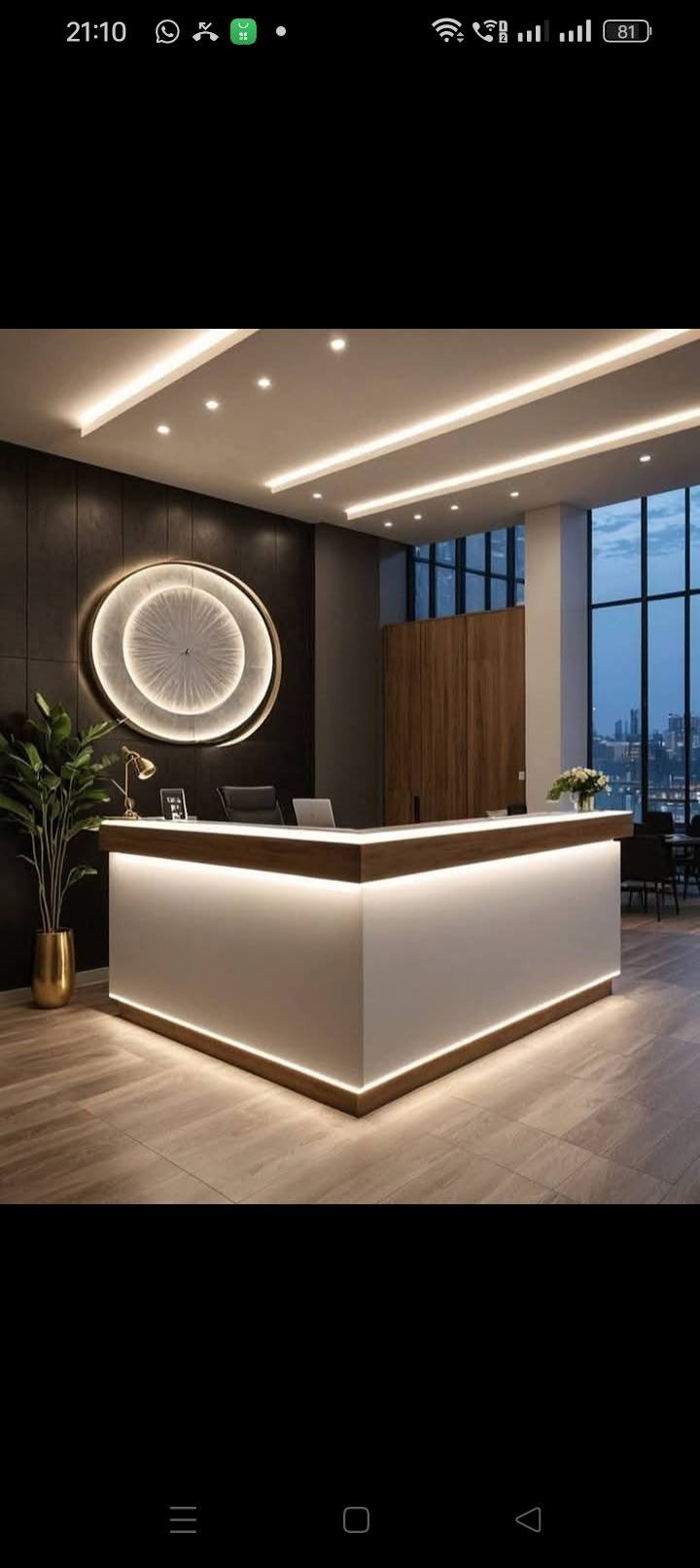 Reception Counter design 9